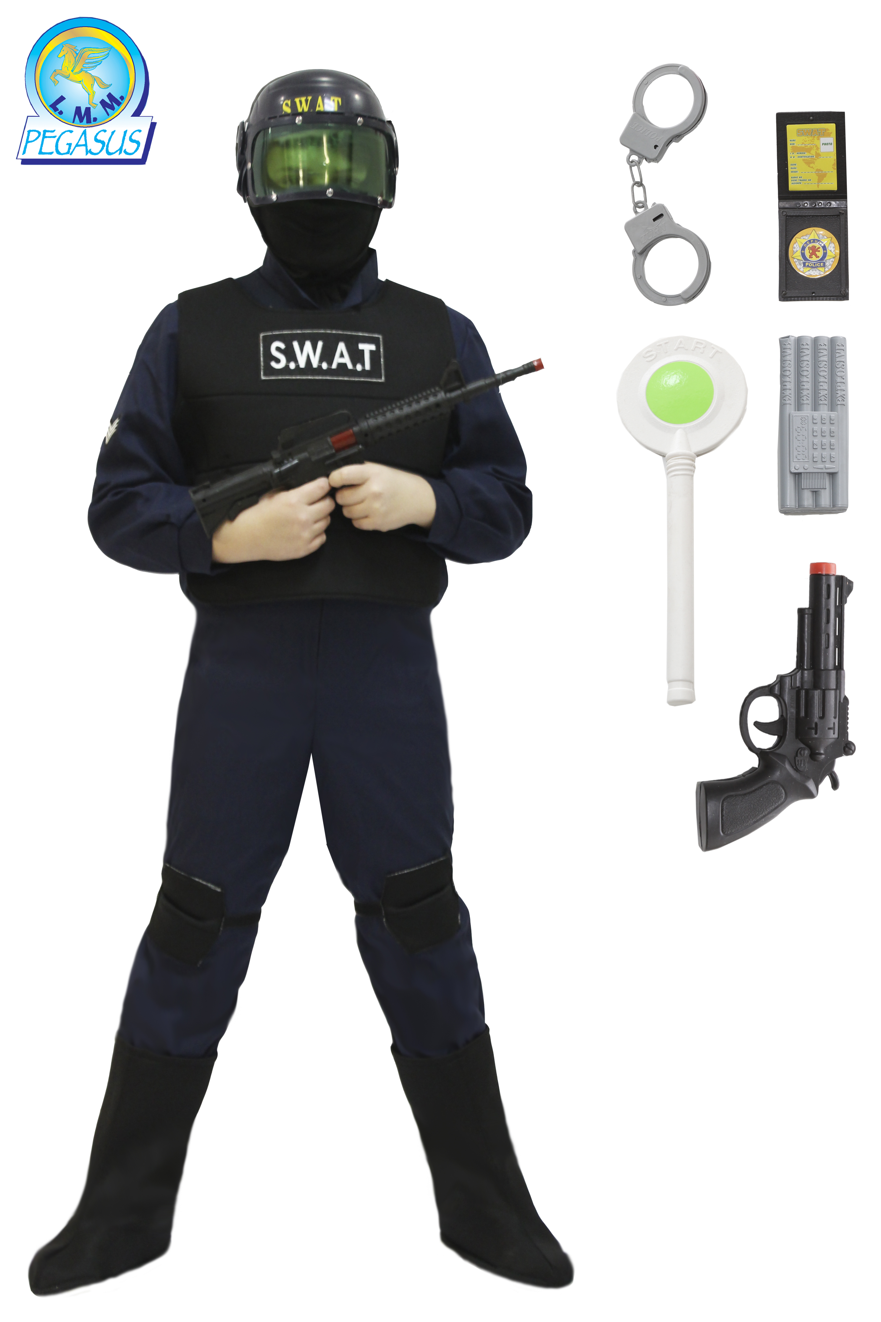 SWAT CON ACCESSORI